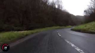 preview picture of video 'Cycling down Burrington Combe'