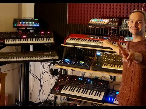 Lövestad  - Jam-video 109 | Back 2 the 90's | @SequentialLLC   pro 3 -  @MoogSynthesizers  sub 37
