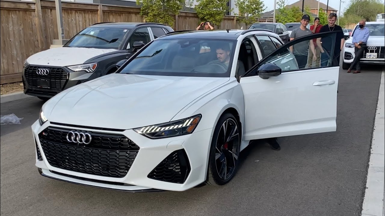 2021 Audi RS6 delivery day
