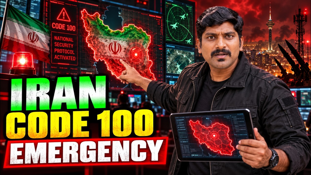 ஈரான் அவசர எச்சரிக்கை | Iran Code 100 | 72 Hrs எதுவும் நடக்கலாம் | Tam