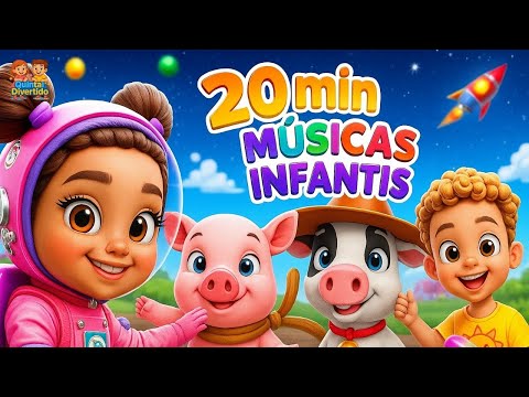 20 Minutos de Músicas Infantis | Canções Divertidas e Educativas para Crianças | Quintal Divertido 🎵