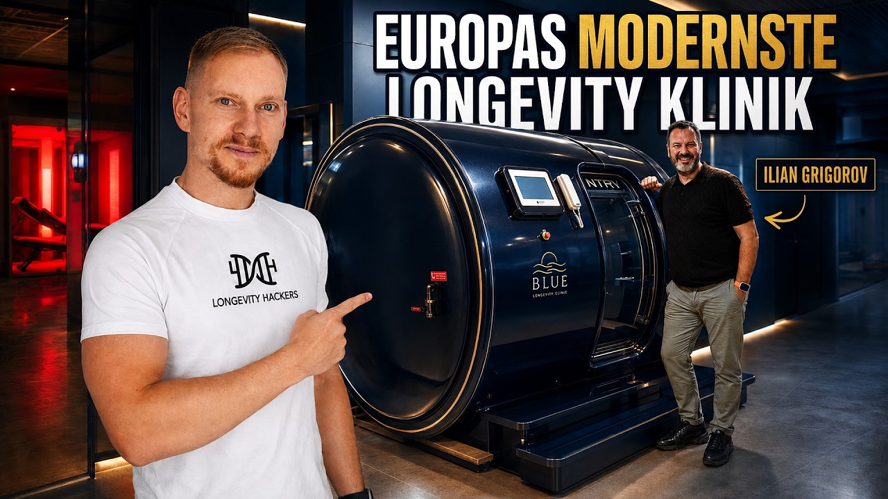 Europas modernste Longevity Klinik? Ich durfte sie vor der Eröffnung filmen - Benedikt Keck Longevity Video (34:28)