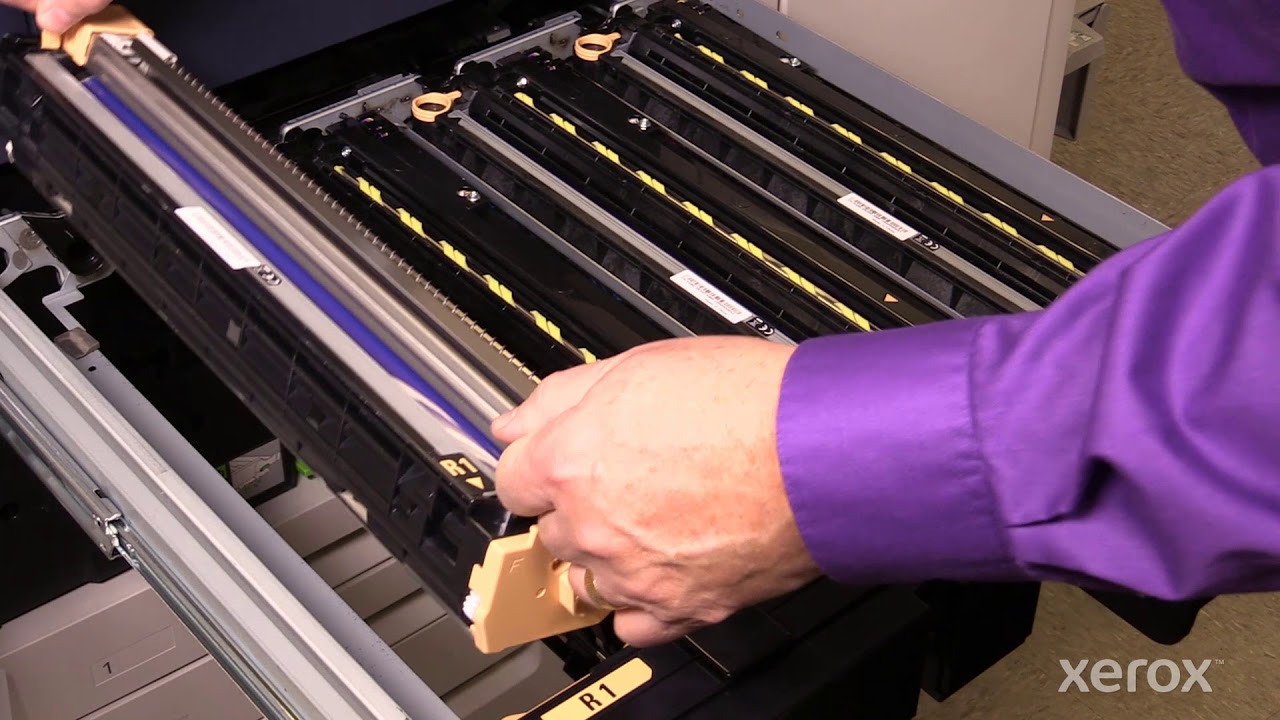 Xerox® PrimeLink® C9065 C9070 Series Printer Replacing the Black Drum Cartridge