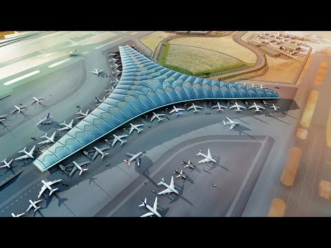 BIM-Modell für den Kuwait Int. Airport, Terminal 2