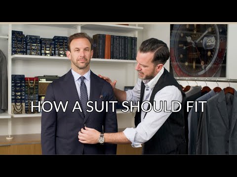How A Suit Should Fit