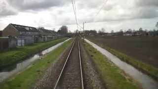 preview picture of video '[cabinerit] A train driver's view: Hoorn - Alkmaar, 22-Mar-2014'