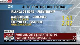 ALTE PONTURI: 9 sugestii, fotbal si hochei!