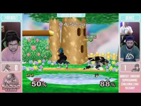 Sopro #50 SSBM - Firebolt (Falco) Vs. Denec (Marth) Losers Quarters