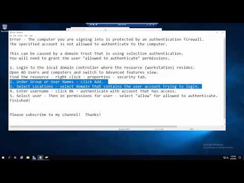Selective Authentication protected by authentication firewall ...