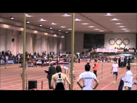Men's 60m dash FINAL-The Romanian Indoor Nationals 2011