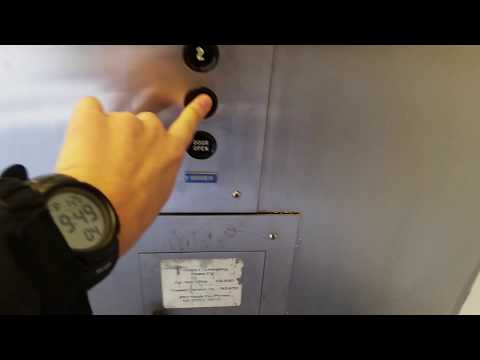 Dover hydraulic elevator at Ronoke Station Parking garage in Ronoke VA