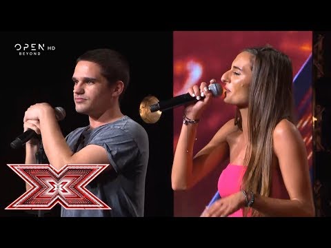 «Love the way you lie» από τους «Iconic Duo» | Auditions |  X Factor Greece 2019