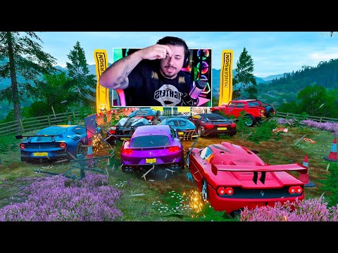 DEATH THROW WITH NO BRAKES WITH BRAZILIAN CARS - FORZA HORIZON 4