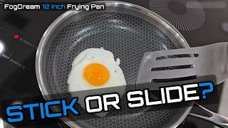 Best Hybrid Frying Pan 2026? FogDream 12" Honest Review & Cooking Test