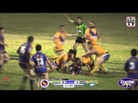 2014 ICRL Round 14 2nd grade Highlights - Dapto v Berkeley