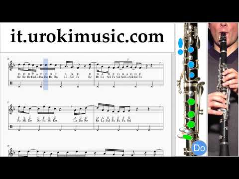 Lezioni di Clarinetto Martin Garrix feat Khalid - Ocean Tutorial Spartito um-i276