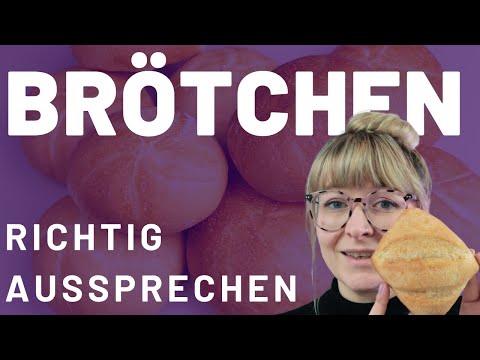 Aussprache von BRÖTCHEN | Aussprache deutsches R | Aussprache Umlaut ö | german pronunciation