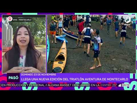 #Enterate: nueva edición del Triatlón Aventura en Montecarlo