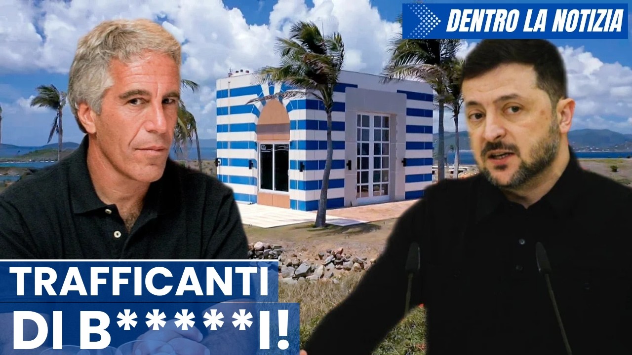 FILES EPSTEIN, Zelensky e i traffici di...