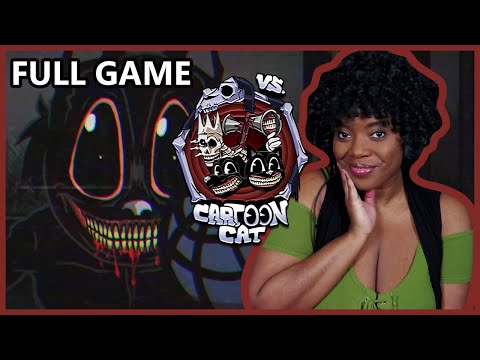 That's All Folks! | Friday Night Funkin Mod Vs. Cartoon Cat V2 [FULL GAME]