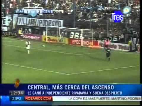 Analisis Tessandori (Canal 3) - Independiente Rivadavia 1 Rosario Central 3
