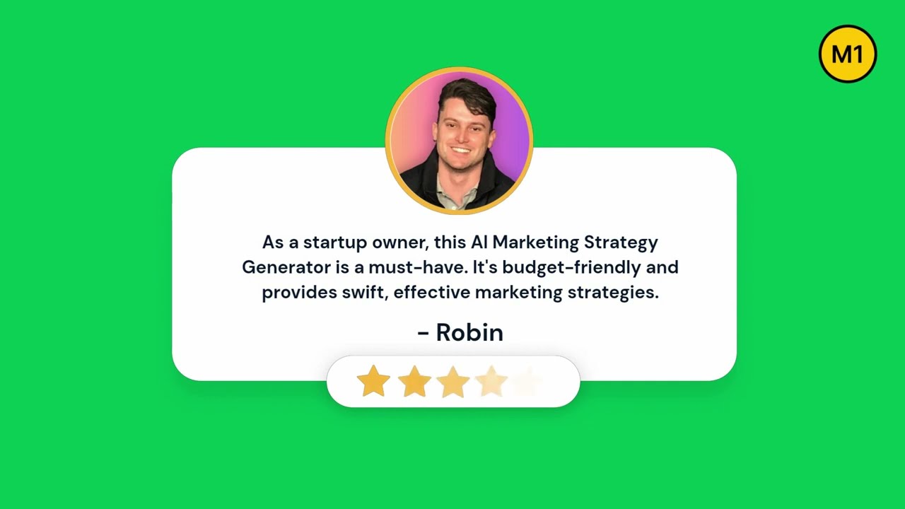 Marketing strategy generator M1-project.com