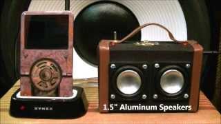 THE SMALLEST VINTAGE SUITCASE BOOMBOX by Hi-Fi Luggage 