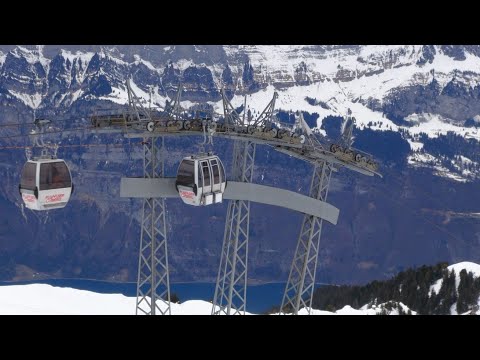 4-EUB Gondelbahn Tannenbodenalp - Maschgenkamm (CH)