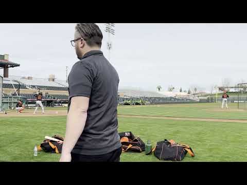 Randy Rodriguez vs. Jung Hoo Lee Live Batting Practice with SF Giants! (2025 MLB Spring Training)