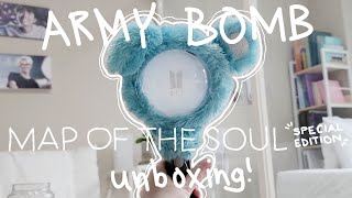 Download lagu UNBOXING BTS ARMY BOMB MAP OF THE SOUL SPECIAL EDITION mp3