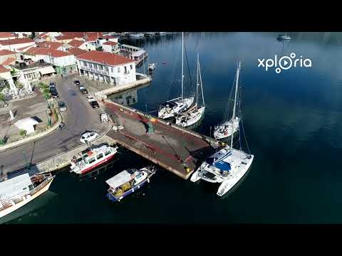 Vathi Ithaca, Ionian Islands, Greece 2019.05 aerial video