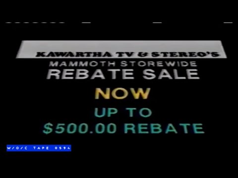 WOC Tape 0594 Local Commercials Compilation - 1990