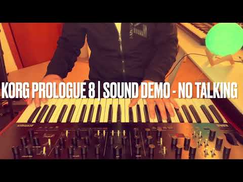 Korg Prologue 8 | Sound demo - No Talking #korg #prologue