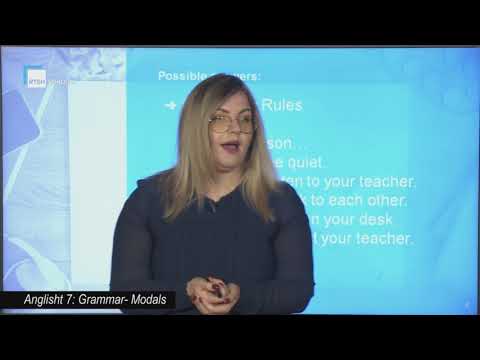 Anglisht 7 - Grammar: Modals