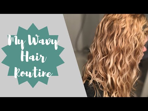 Wavy Hair Routine 2018 (DevaCurl Products) Curly Girl...