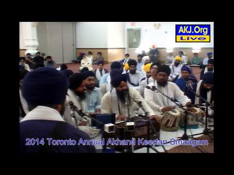 085 Toronto July 2014 Smaagam - Friday Evening Keertan - Bh. Nanak Singh Jee UK