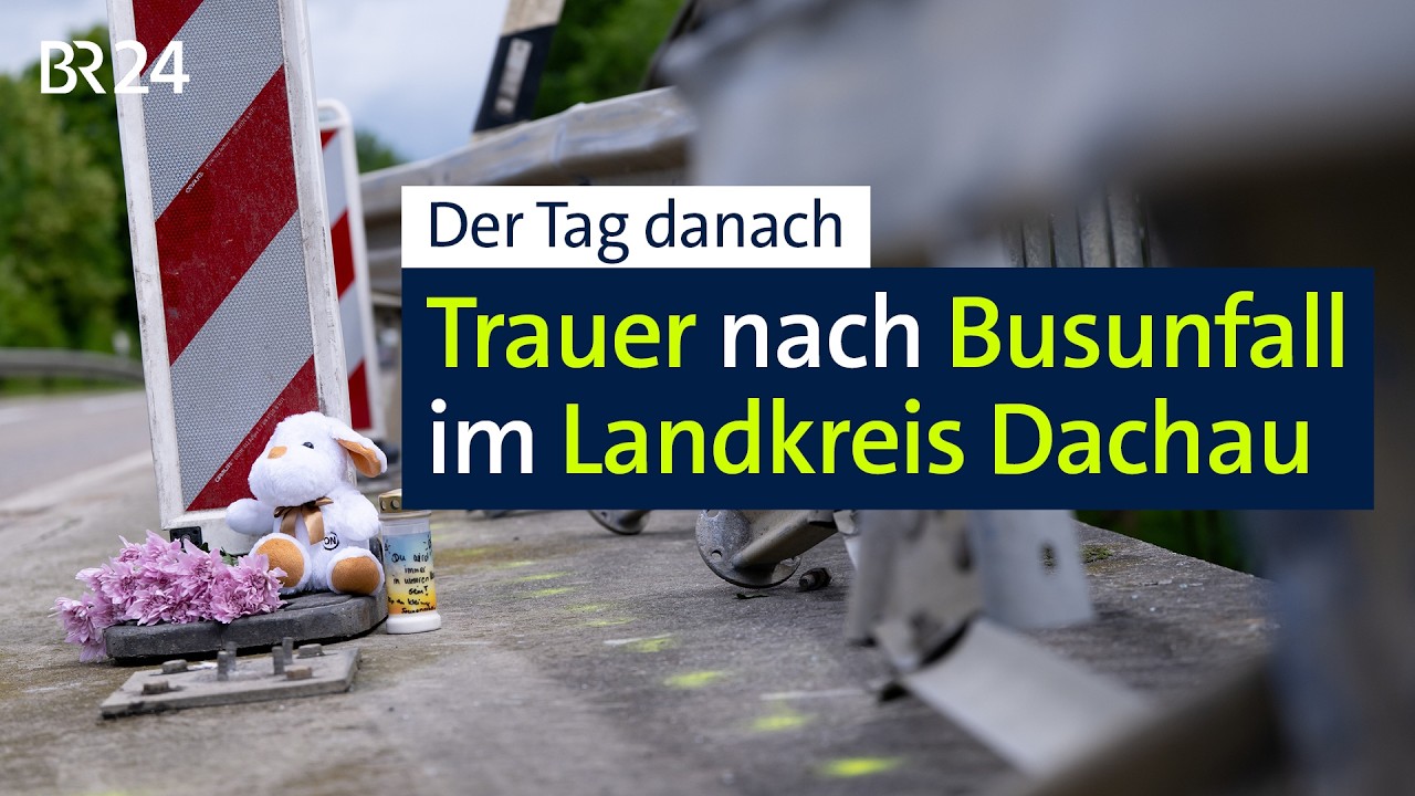 Der Tag danach: Trauer nach Busunfall im Landkreis Dachau | BR24