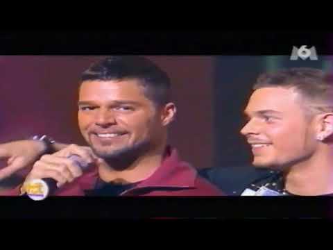 Ricky Martin & Matt Pokora - It's alright (Live @ Hit Machin M6 TV 2006)