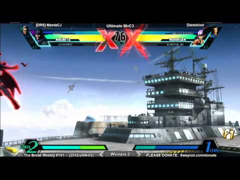 The Break #141 - uMvC3 W2 - [DRS] MastaCJ VS Dieminion