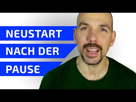 Neustart nach der Trainingspause - wie Du jetzt den optimalen Einstieg findest...