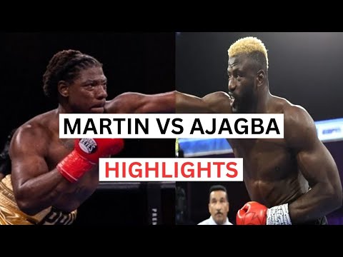 Efe Ajagba vs Charles Martin Highlights & Knockouts