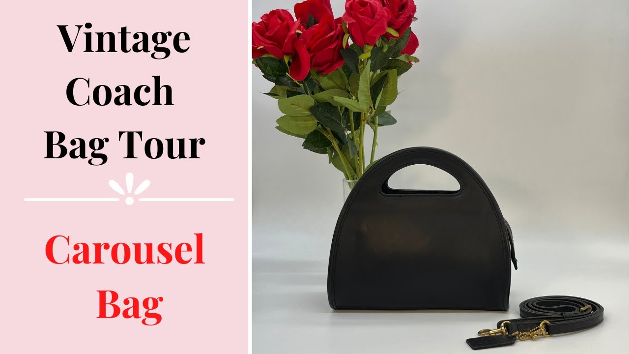 Vintage Coach Bag Tour | Carousel Bag | shop.cristinamoda.com