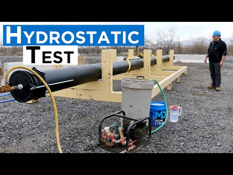 How to Conduct a Hydrostatic Test on Ductile Iron Pipe