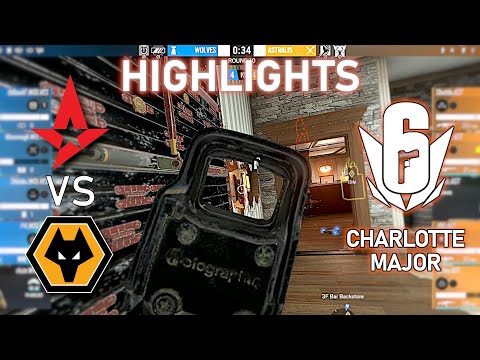 GREAT GAME! Astralis vs Wolves (Ex-LFO) - HIGHLIGHTS - Day 1 -  Charlotte Major 2022 - R6 Esport