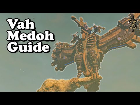Vah Medoh Divine Beast Complete Walkthrough Zelda Breath of The Wild | BotW