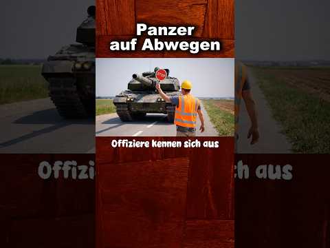 Panzer auf Abwegen 😮😂