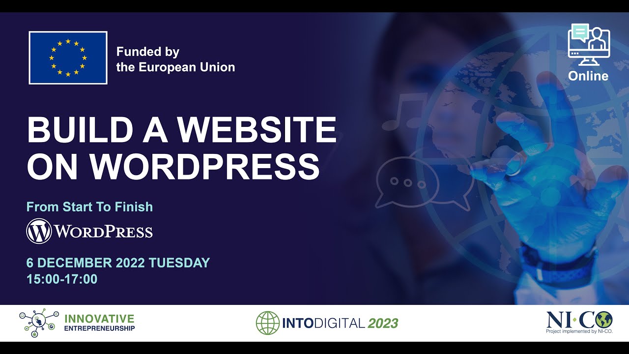🌐 Into Digital 2023 - Seri 1: WordPress ile Websitesi Kur TR