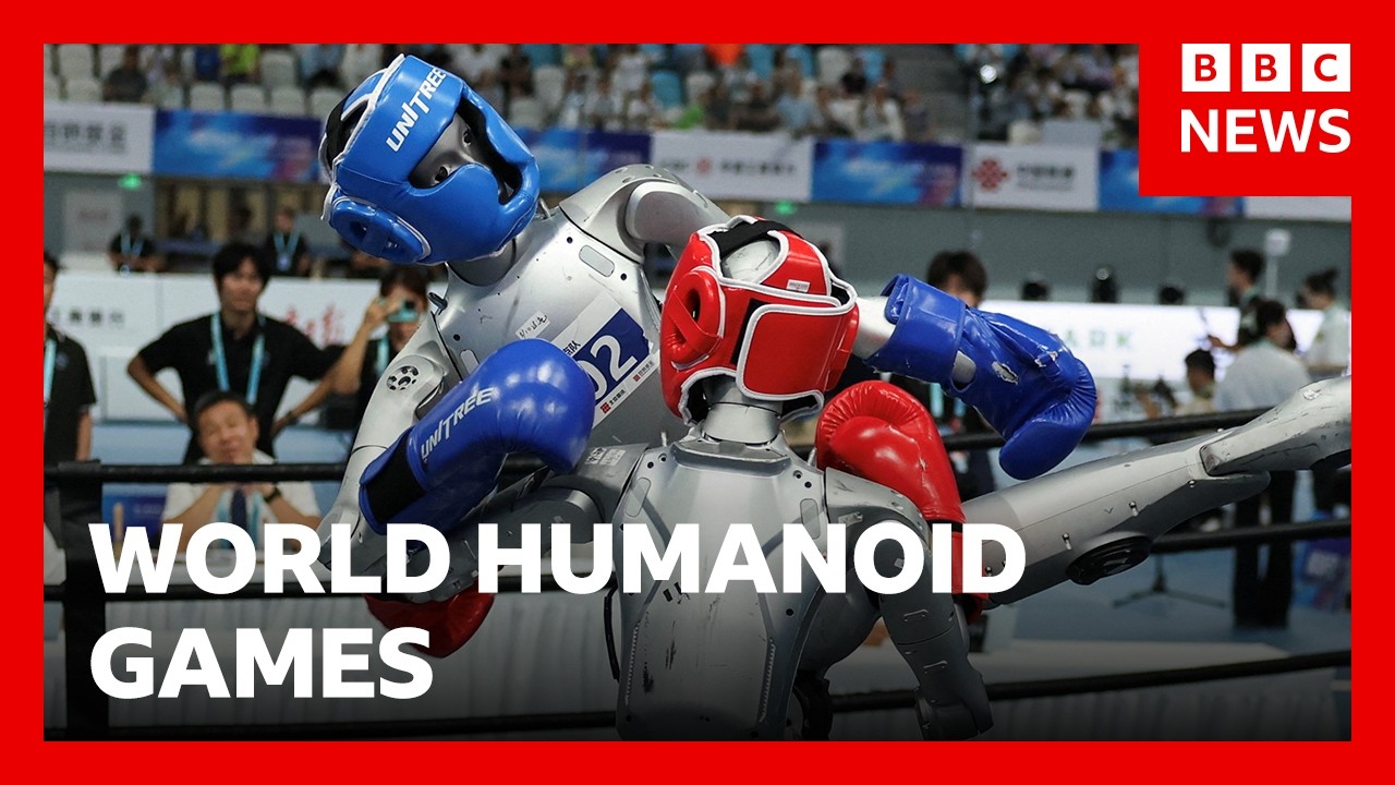 Robots Play Sports in China!