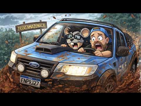 TONI MEK RODOU NA TRANSAMAZÔNICA! 😱 Quase Bateu o Carro!