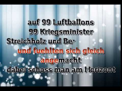 download lagu mp3 mp4 99 Luftballons Karaoke Instrumental, download lagu 99 Luftballons Karaoke Instrumental gratis, unduh video klip 99 Luftballons Karaoke Instrumental